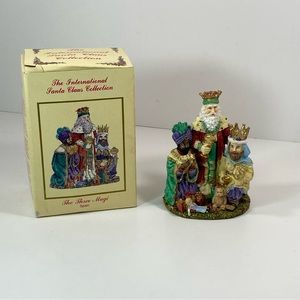 International Santa Claus The Three 3 Magi Spain Kings Figurine Christmas 1995
